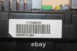 08-09 Chevy Express Savana Engine Fuse Relay Juction Block Box Module 25888289