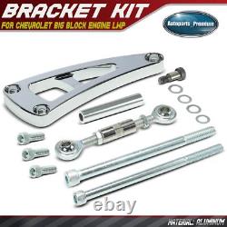 13x Aluminum Polished Alternator Bracket Kit for Chevy Big Block BBC Engine LWP