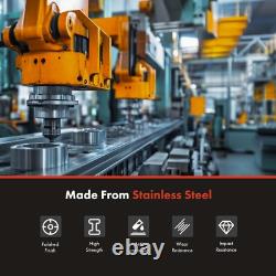 13x Aluminum Polished Alternator Bracket Kit for Chevy Big Block BBC Engine LWP