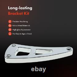 13x Aluminum Polished Alternator Bracket Kit for Chevy Big Block BBC Engine LWP