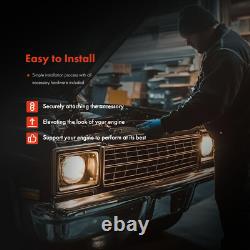 13x Aluminum Polished Alternator Bracket Kit for Chevy Big Block BBC Engine LWP