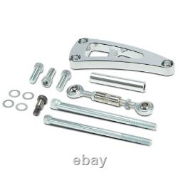 13x Aluminum Polished Alternator Bracket Kit for Chevy Big Block BBC Engine LWP