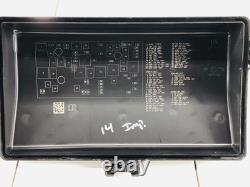 14-15 Chevrolet Impala 3.6l V6 Gas Engine Compartment Fuse & Relay Block Box Oem