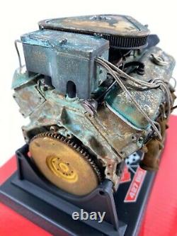 16 SCALE Chevy 427 Big Block MOTOR ENGINE Custom Barn Find Weathered