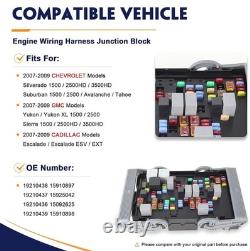 19210438 Engine Wiring Harness Junction Block for Chevrolet Silverado Suburban