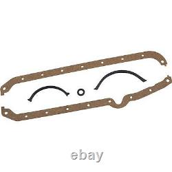 1957-79 Small Block Chevy Finned Aluminum Oil Pan & Gasket