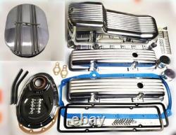 1958-79 SBC Small Block Chevy 283 305 327 350 Short Finned Engine Dress Up Kit