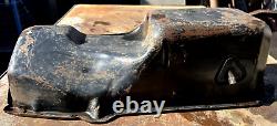 1962-1967 Chevy II Nova V8 Oil Pan Front Sump Small Block Chevy Engine OEM GM