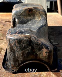 1962-1967 Chevy II Nova V8 Oil Pan Front Sump Small Block Chevy Engine OEM GM