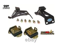 1963-72 Chevy C10 GMC Truck Small Block V8 Motor Mount Engine Perches Poly Pads