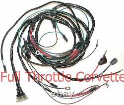 1964 1965 Corvette Wiring Harness Small Block Engine without Air Conditioning C2