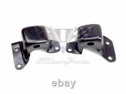 1965-1966 Chevy V8 Small/Big Block Engine Frame Side Motor Mounts PAIR OEM