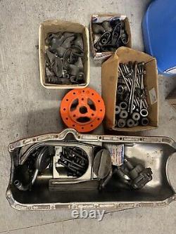 1967 Chevy 327 Blocks, Cranks, Rods, Bolts, Oil Pans, Misc Parts