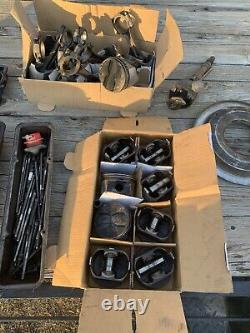 1967 Chevy 327 Blocks, Cranks, Rods, Bolts, Oil Pans, Misc Parts