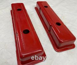1969-1979 Chevy Small Block Valve Covers 283 327 305 327 350 Engine Block Pair