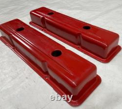 1969-1979 Chevy Small Block Valve Covers 283 327 305 327 350 Engine Block Pair