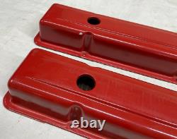 1969-1979 Chevy Small Block Valve Covers 283 327 305 327 350 Engine Block Pair
