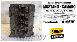 1996-2000 Camaro 305 V8 Block 2 Bolt With Main Caps
