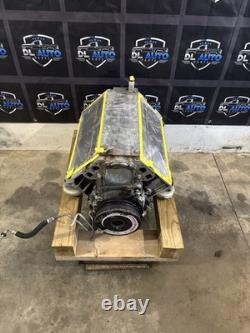 2005 Chevy Corvette C6 LS2 6.0L ENGINE CYLINDER BLOCK OEM 10AD (DAMAGE)