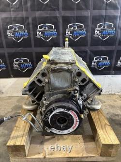 2005 Chevy Corvette C6 LS2 6.0L ENGINE CYLINDER BLOCK OEM 10AD (DAMAGE)