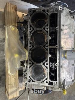 2005 Chevy Corvette C6 LS2 6.0L ENGINE CYLINDER BLOCK OEM 10AD (DAMAGE)