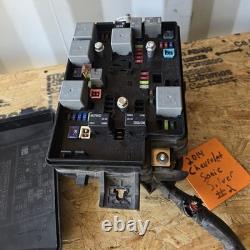 2014 Chevrolet Chevy Sonic Engine Fuse Box Relay Block OEM 42456297 95383537