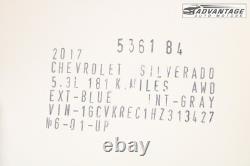 2017-2018 Chevy Silverado 1500 Engine Fuse Relay Junction Box Block Oem