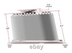 241-151 Tall M/T Valve Covers for Big Block Chevy Engines Polished Finish