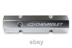 241-287 Holley GM Licensed Valve Cover Track Series SBC- Fabricated