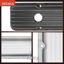 2pcs New Engine Valve Cover with Gaskets for Chevy 283-400 1958-1986 Small-Block