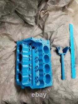 350 Lt1 Small Block Chevy Engine Airbrush Paint Work Station Stand Custom Made