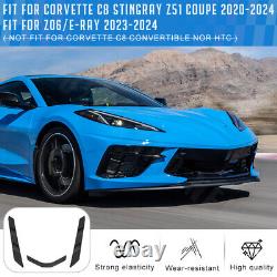 3PCS Rear Dry Bay Vent Blocks Covers For Corvette C8 Coupe Models ALL 2020-2025