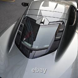 3PCS Rear Dry Bay Vent Blocks Covers For Corvette C8 Coupe Models ALL 2020-2025