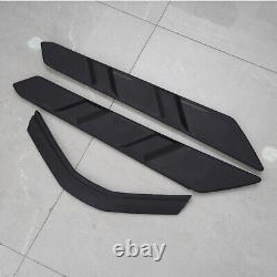 3PCS Rear Dry Bay Vent Blocks Covers For Corvette C8 Coupe Models ALL 2020-2025