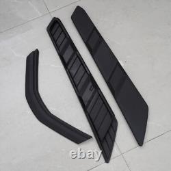 3PCS Rear Dry Bay Vent Blocks Covers For Corvette C8 Coupe Models ALL 2020-2025