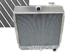 3Row Aluminum Radiator For CHEVY 150/210/Bel Air Small Block V8 1955 1956 1957