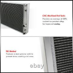 3-Core Full Aluminum Radiator For 1991-1996 Chevy Corvette 5.7L V8 Small Block