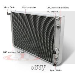 3-Core Full Aluminum Radiator For 1991-1996 Chevy Corvette 5.7L V8 Small Block