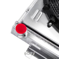3-Row Radiator Shroud Fan For Pontiac Firebird Small Block Chevy Camaro 1967-69