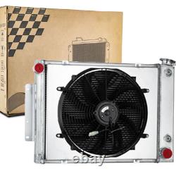 3 Rows Radiator Fit 1967 1968 1969 Chevy Camaro/ Firebird Small Block V8 AT MT