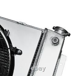 3 Rows Radiator Fit 1967 1968 1969 Chevy Camaro/ Firebird Small Block V8 AT MT