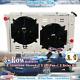 3 Rows Radiator Shroud Fans For 1984-1990 1989 Corvette Small Block Chevy S10 V8