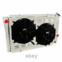 3 Rows Radiator Shroud Fans For 1984-1990 1989 Corvette SMALL BLOCK Chevy S10 V8