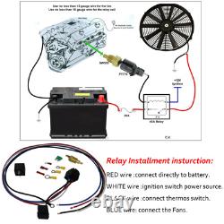 3 Rows Radiator Shroud Fans For 1984-1990 1989 Corvette SMALL BLOCK Chevy S10 V8