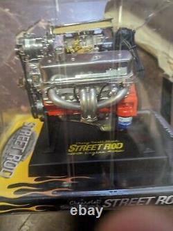 4 Engines Block Street Rod Engine, Hemi, Ford, Die Cast. 4 Engines Shipped