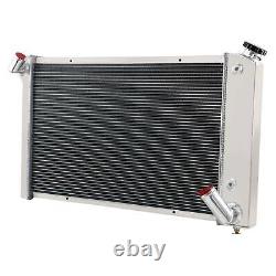 4 Row Aluminum Radiator For 1969-1972 Chevy Corvette Small Block 5.7 V8 Engine