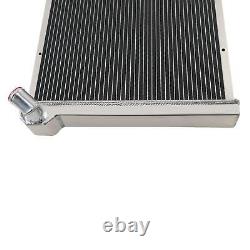 4 Row Aluminum Radiator For 1969-1972 Chevy Corvette Small Block 5.7 V8 Engine