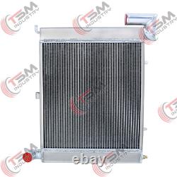 4 Row Aluminum Radiator For Chevrolet Corvette Small Block Chevy V81963-1972