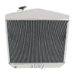 4 Row Aluminum Radiator for 1955-1956 Small Block Big Block Chevy V8 Engine NEW