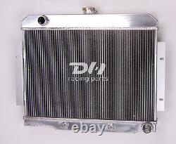 4 Row Radiator For 1972-86 Jeep CJ5 CJ6 CJ7 Chevy-Engine Small Block SBC Swap V8